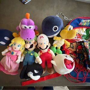 Nintendo Super Mario Plush Set